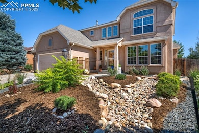 Landscaping in full bloom