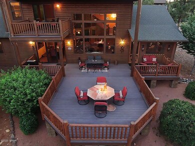 Blown out deck