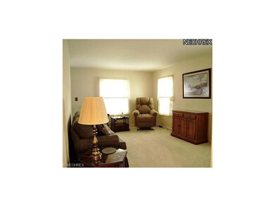 Newer carpeting in the living room (shown here), dining room and two first floor bedrooms.