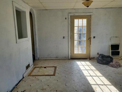 Back entry into kitchen