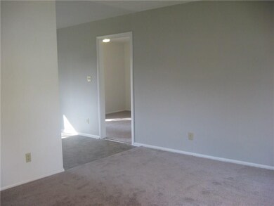 This is the view from the front door into the Living Room