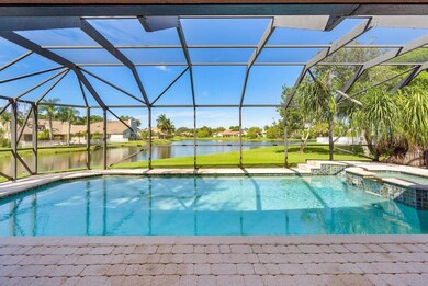 Screened patio, pool, spa and room to entertain!