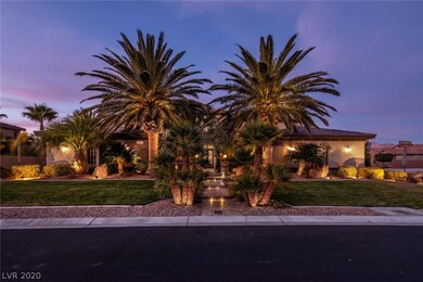 Luxurious view of the front exterior