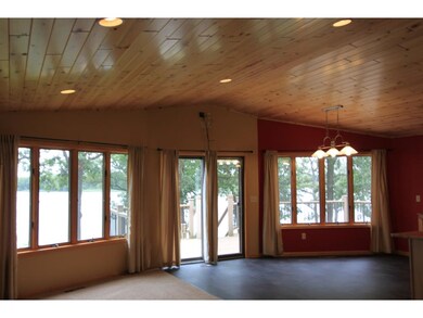 Open Floor Plan W/Door To Deck