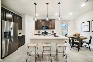 Sample photo of completed home with similar floor