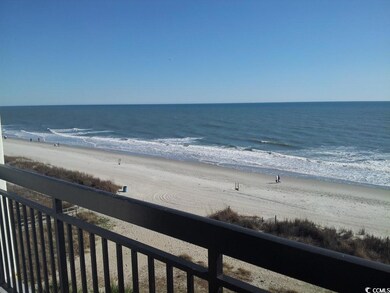 Property view of water featuring a beach view