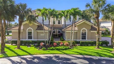 Mediterranean / spanish house with a front lawn