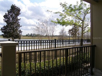 View of Lake Cay from private patio.