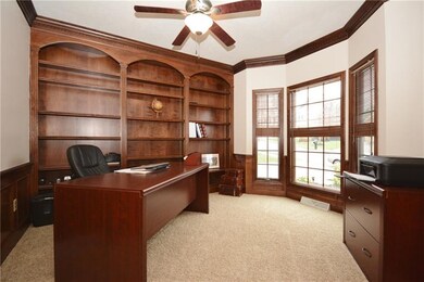 This office is sure to impress but it can also be 