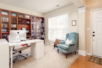 Laminate wood floor entryway, formal living room, 