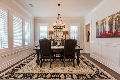Formal dining room.  Entire home has hardwood floo
