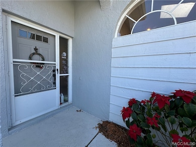 COVERED FRONT ENTRANCE