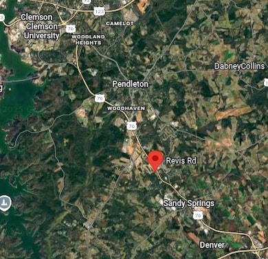 Showing proximity to Clemson Univ and Interstate 85