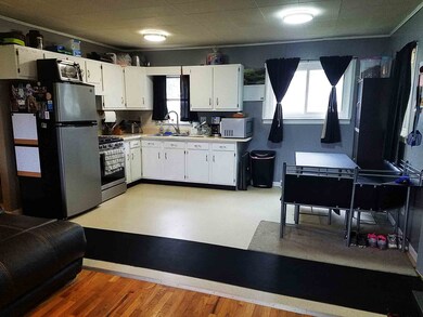 Kitchen from living room.