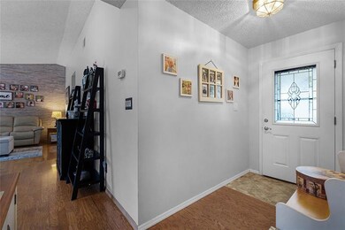 Beautiful hardwood and laminate wood floors run throughout the house.