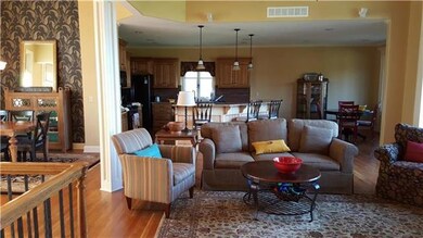Open Floor plan; easy flow between living spaces; 