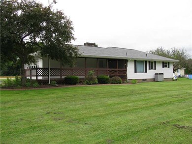 Exterior Back. ALL ELCECTRIC HOME