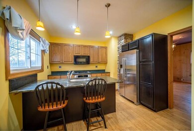 Kitchen view from backdoor