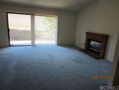 Living room with fireplace