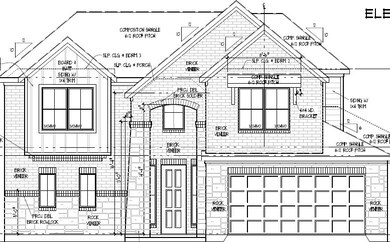 Architectural rendering of home.