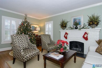 Lots of light and a fireplace