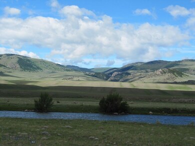 The Madison River as it runs along western side of