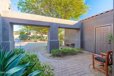 Front courtyard