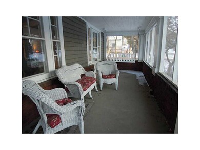 Porch-Front. Large screen porch
