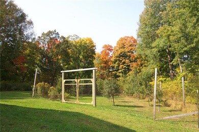 Approximately a 50' x 90' fenced orchard area that includes apples, pears, cherries, apricots, peaches and plums!
