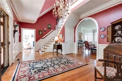 Toward the parlor