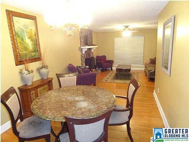 Dining room to living room