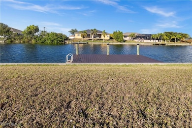 Water view featuring a dock