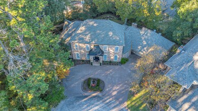 Aerial view of this beautiful executive home
