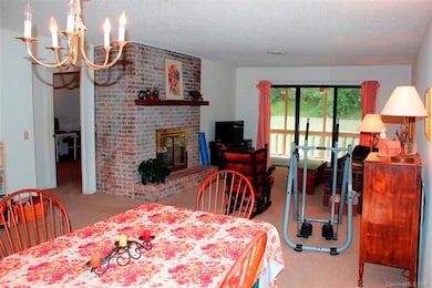 Dining room is open to the living area.