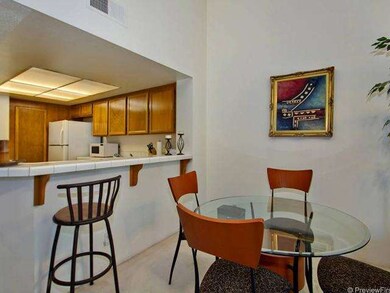 Dining area and breakfast bar