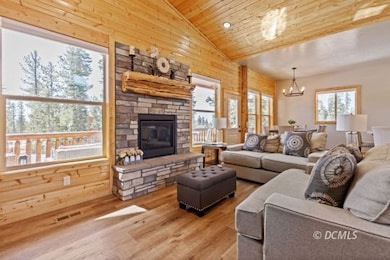 Beautiful Stone Fireplace
