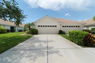 Oversized 2 Car Garage with wide driveway.