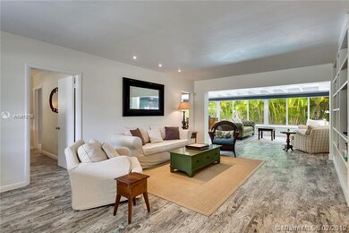 Living space connects to family room
