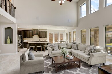 As you walk through the foyer, the floor plan open
