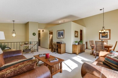 Neutral decor throughout