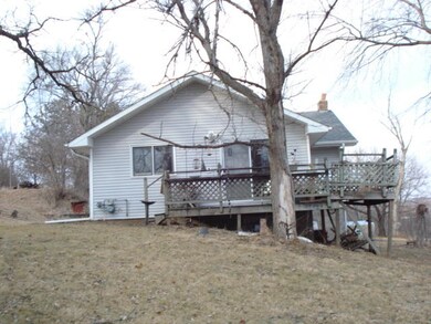 South side w/deck