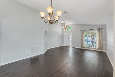 Formal living & dining, front entry