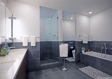 Ensuite Bathroom with double sinks, soaking tub, t