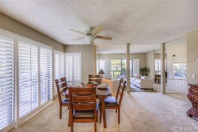 Another view of the very open dining room area whi