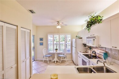 Room for a breakfast area in the kitchen with a wi