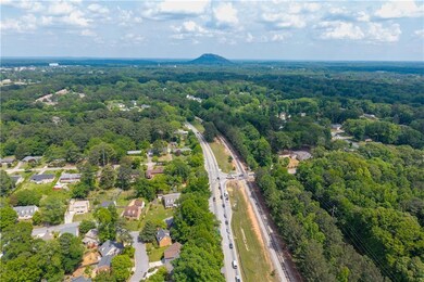 Ponce De Leon and Path and Erskine Rd to Left Run parallel and Stone Mountain Nearby