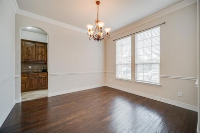 The dining room is connected to the kitchen via a butler's pantry for extra entertaining and storage space!