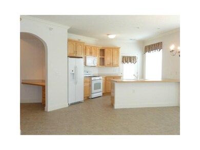 1st Floor Plan. Open floor plan, arched doorway to
