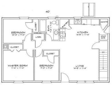 1st Floor Plan.