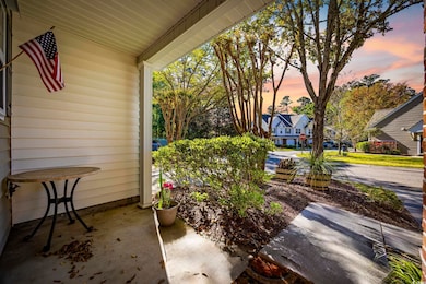 View of patio / terrace featuring covered porch